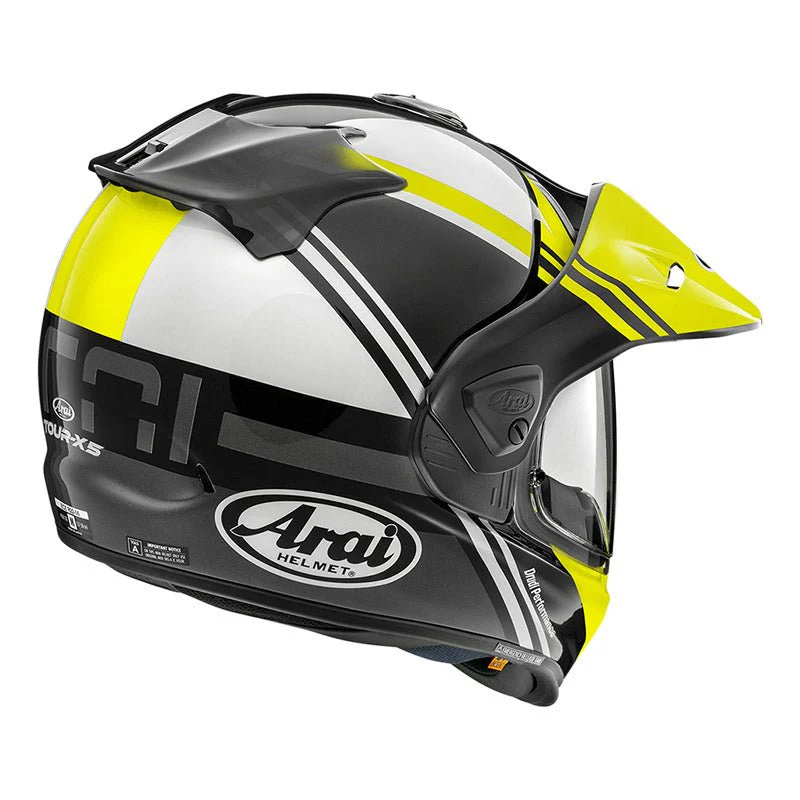 Casco Arai Tour-X 5 Cosmic Fluor Yellow - Image 3