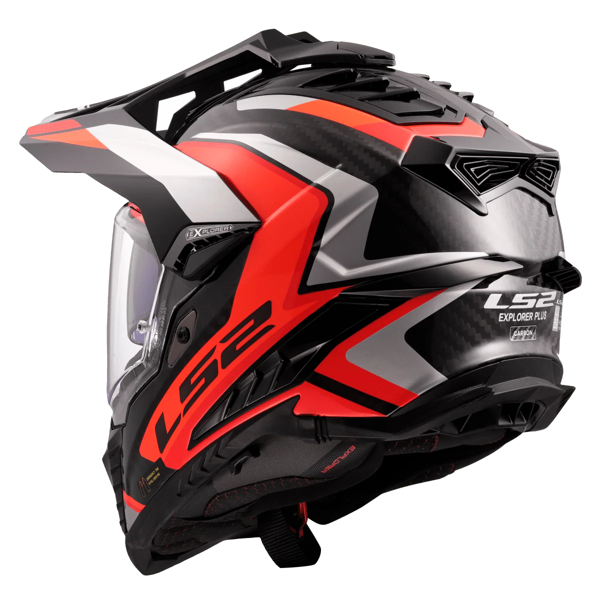 Casco LS2 MX701 C EXPLORER 2206 Carbon Frontier II - Image 13