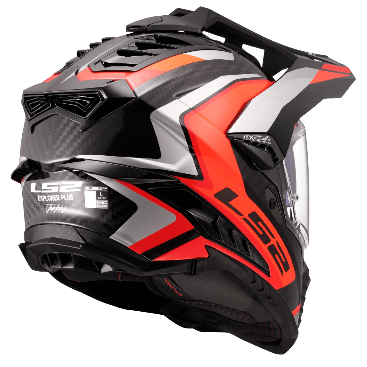 Casco LS2 MX701 C EXPLORER 2206 Carbon Frontier II - Image 15