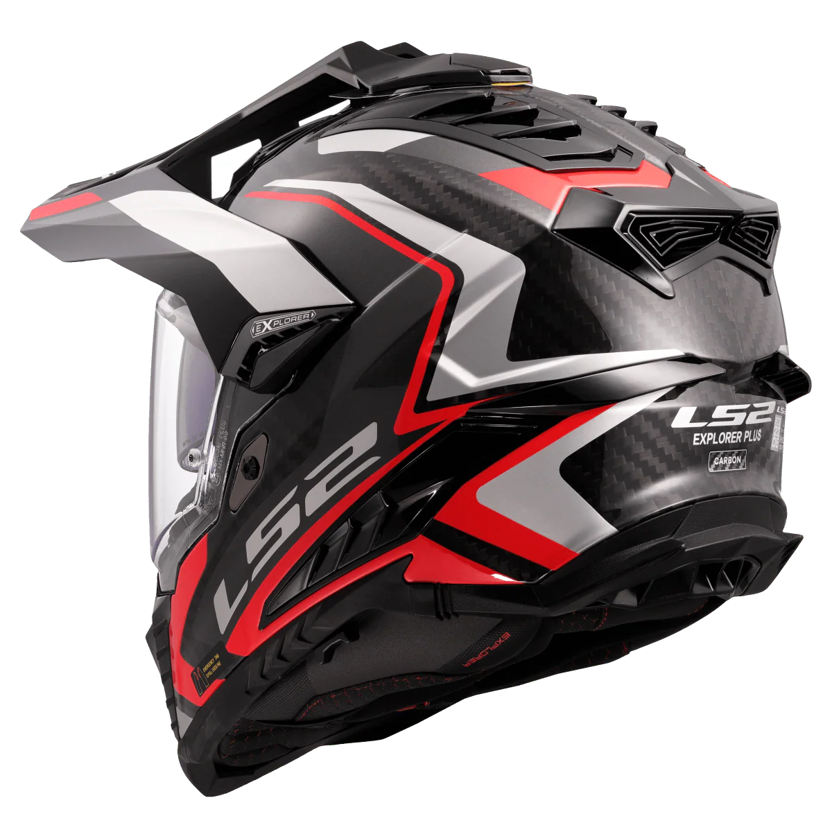 Casco LS2 MX701 C EXPLORER 2206 Carbon Frontier II - Image 4