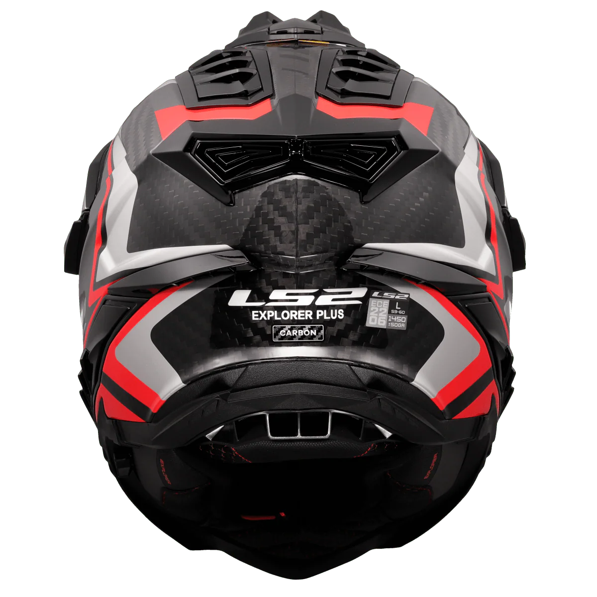 Casco LS2 MX701 C EXPLORER 2206 Carbon Frontier II - Image 6