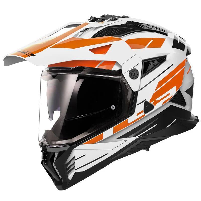 Casco Adventure LS2 MX702 Pioneer II Namib arancio - Image 2