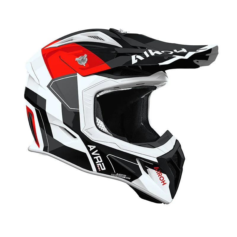Casco Airoh Aviator Ace 2 Shield Red Gloss - Image 2