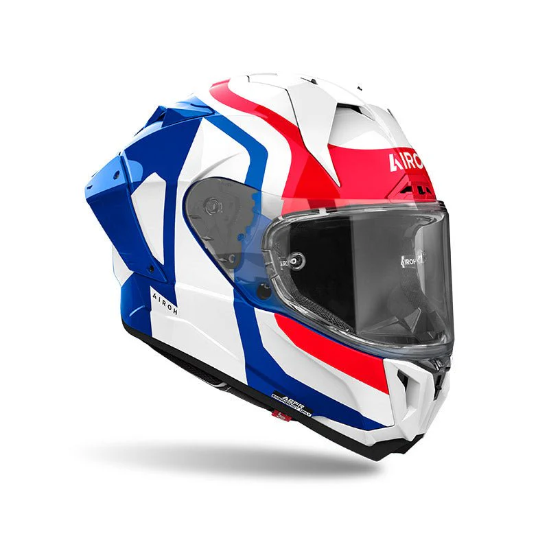 Casco Airoh GP 800 Competition Blue/Red Gloss - Image 2