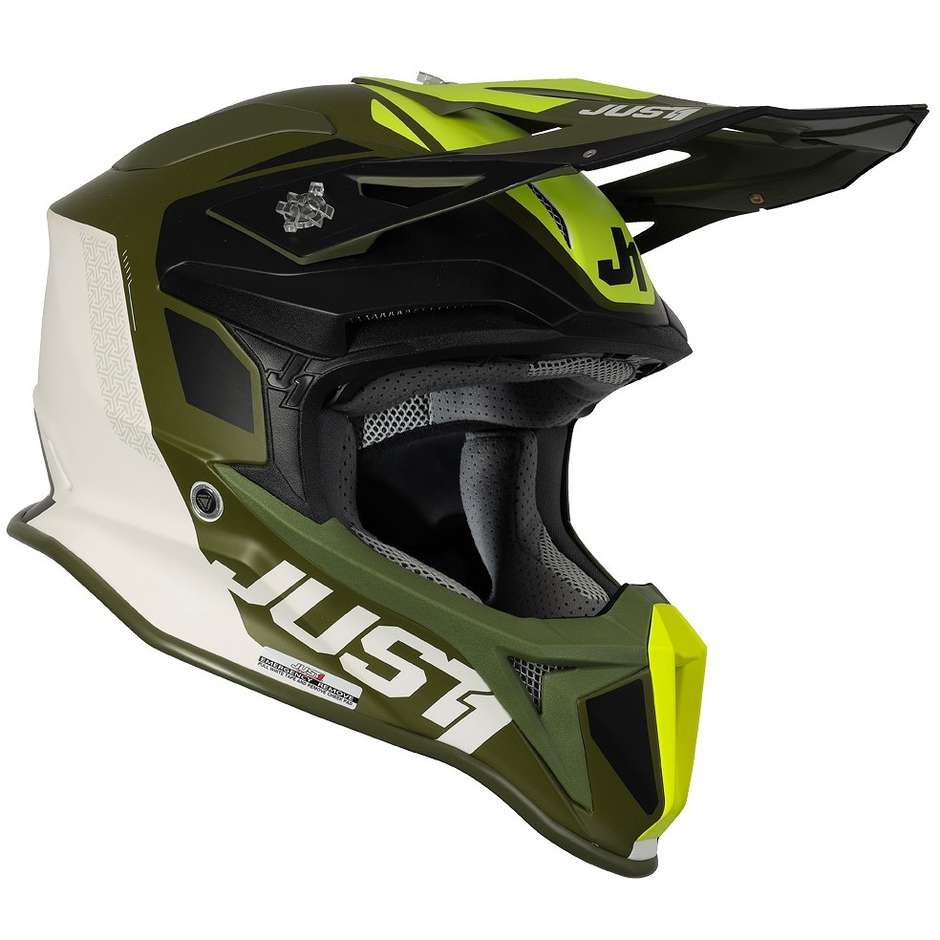 Casco cross enduro Just1 J18 Mips Pulsar Army