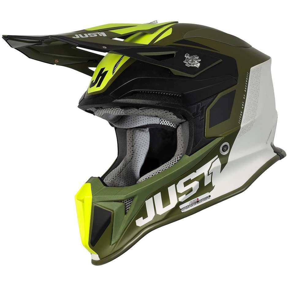 Casco cross enduro Just1 J18 Mips Pulsar Army - Image 2