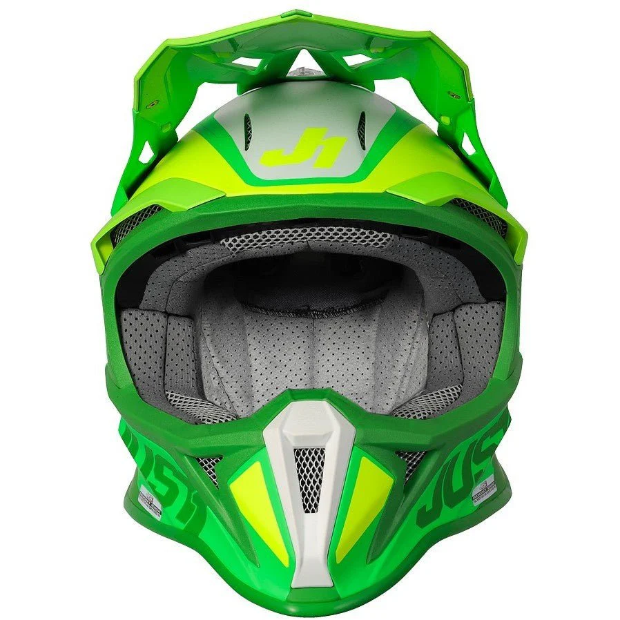 Casco cross enduro Just1 J18 Mips Pulsar verde lime - Image 3