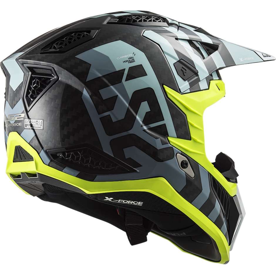 Casco cross enduro LS2 X-Force MX703 Carbonio - Image 8
