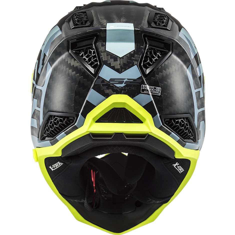 Casco cross enduro LS2 X-Force MX703 Carbonio - Image 9