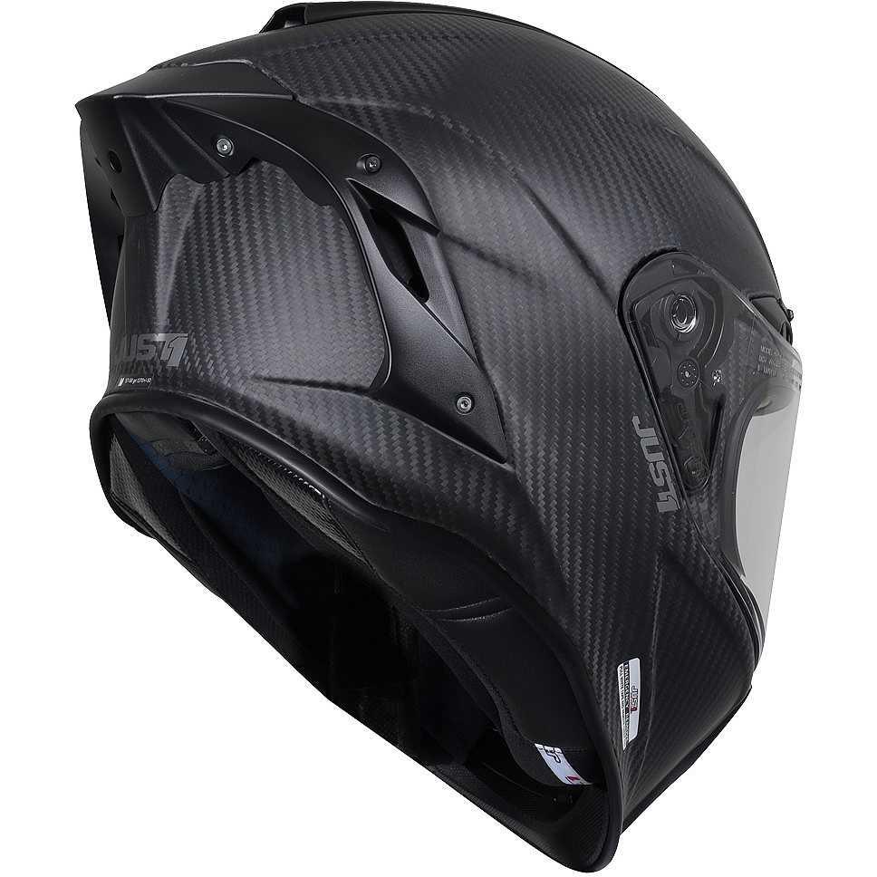 Casco Integrale Just1 J-GPR SOLID Carbon Opaco ECE2206 - Image 3