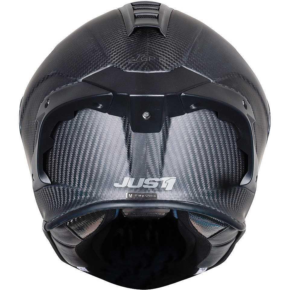 Casco Integrale Just1 J-GPR SOLID Carbon Opaco ECE2206 - Image 4