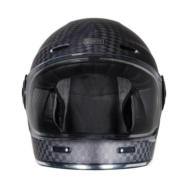 Casco integrale Vintage Just1 J-Cult Solid in carbonio Opaco - Image 3