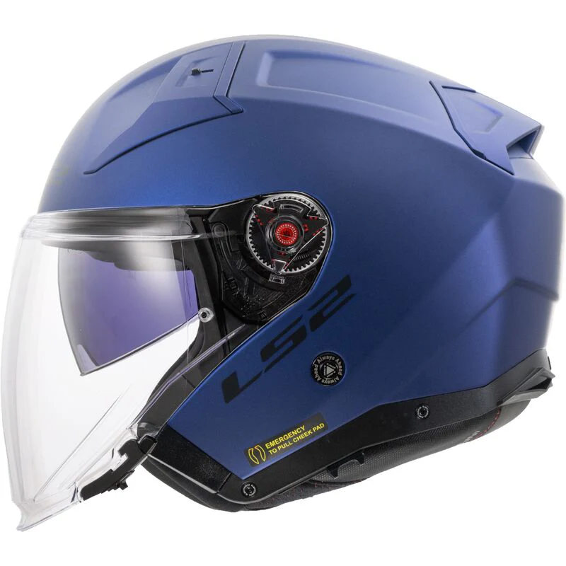 Casco jet LS2 Infinity 2 OF603 in fibra 2206 - Image 13