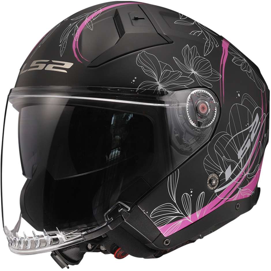 Casco jet LS2 Infinity 2 OF603 in fibra 2206 - Image 6