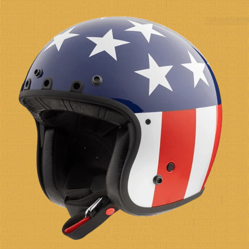 Casco jet Simpson Chopper