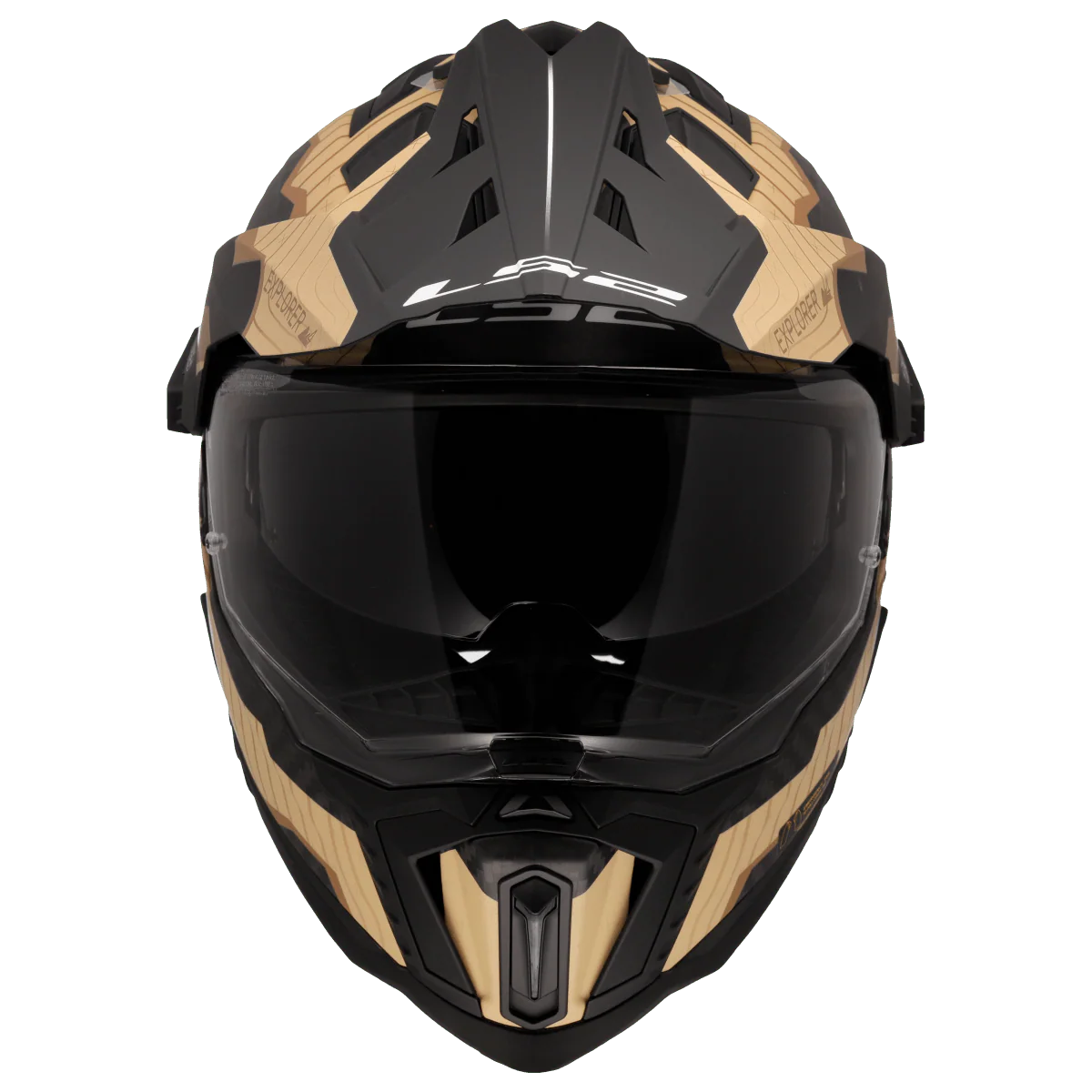Casco LS2 MX701 C EXPLORER 2206 Carbon Trick Brown sand - Image 9
