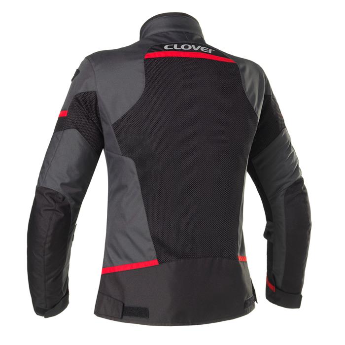 Giubbotto estivo Clover Airjet 5 Nero Rosso - Image 2