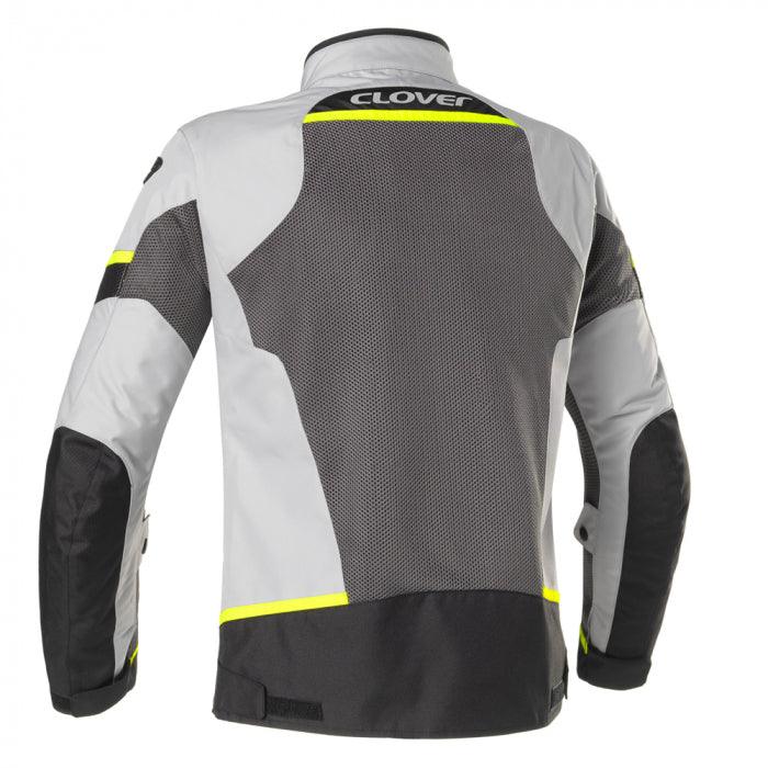 Giubbotto estivo Clover Airjet 5 grigio giallo nero - Image 5