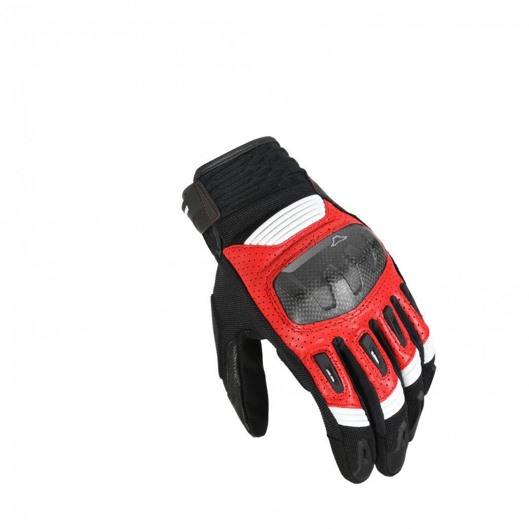 Guanti moto pelle e tessuto Macna Rime - Image 15