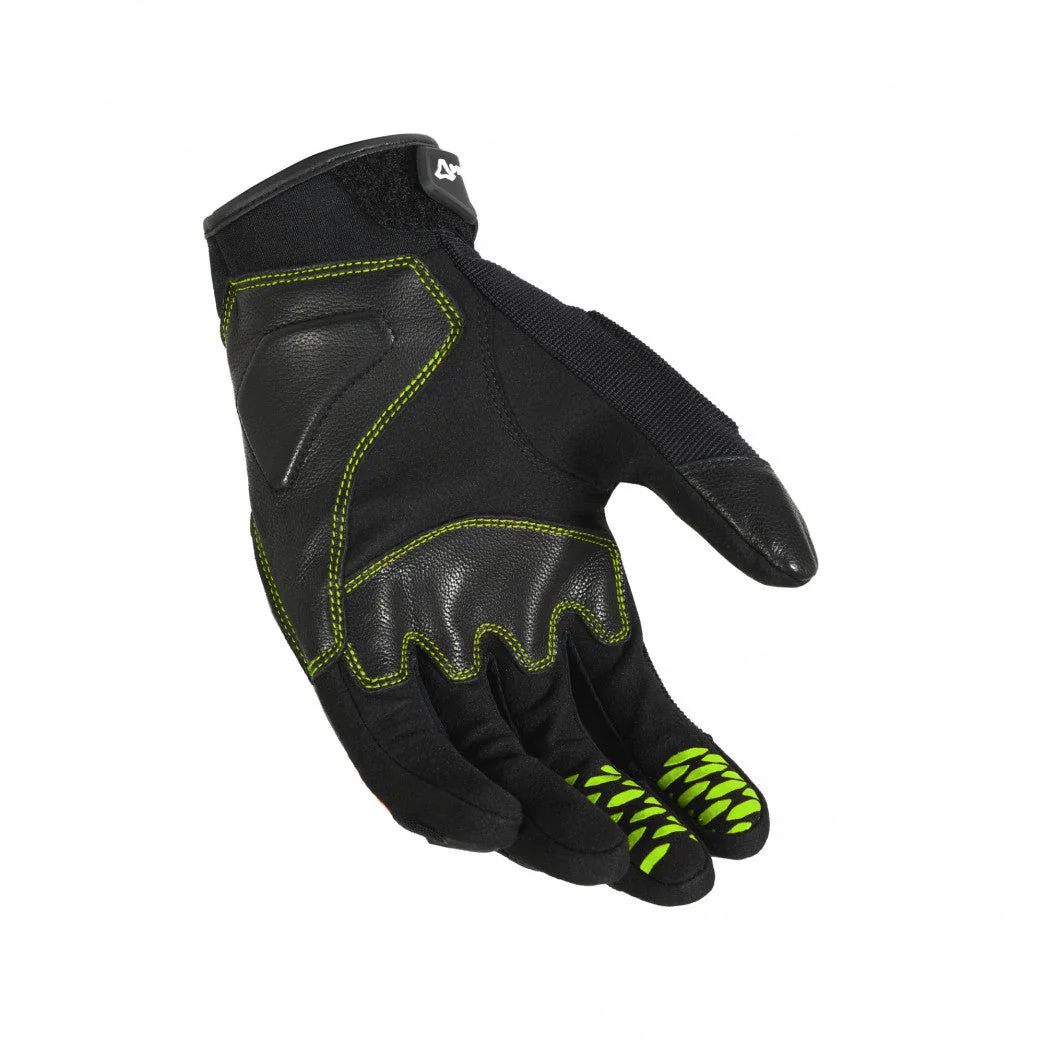 Guanti moto pelle e tessuto Macna Rime - Image 6
