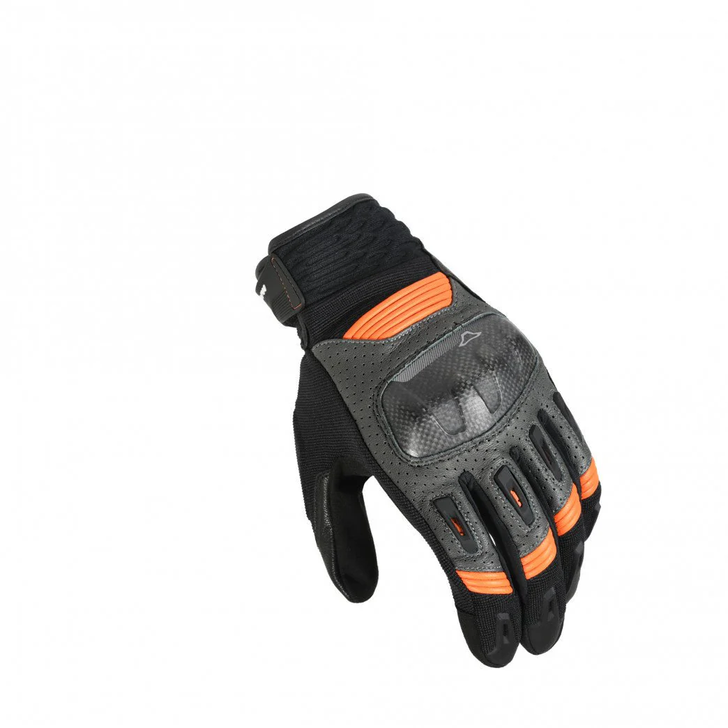 Guanti moto pelle e tessuto Macna Rime - Image 9