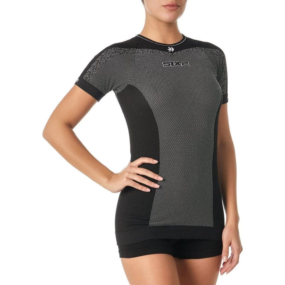 Maglia tecnica Sixs TS1L Breezy Touch Black carbon - Image 3