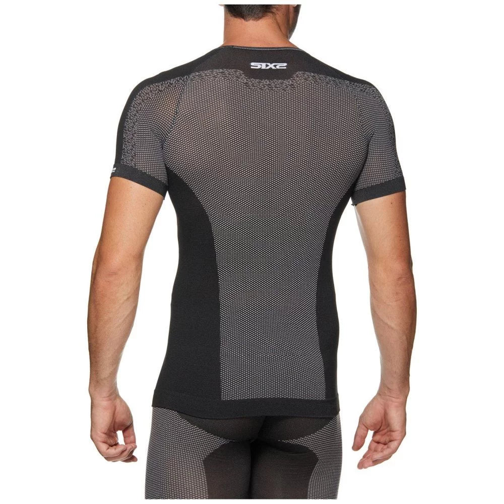 Maglia tecnica Sixs TS1L Breezy Touch Black carbon - Image 6