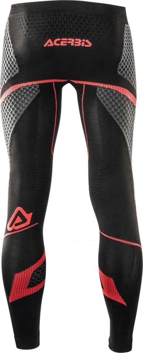 Pantaloni intimi tecnici Acerbis X-Body Winter Nero Rosso - Image 3