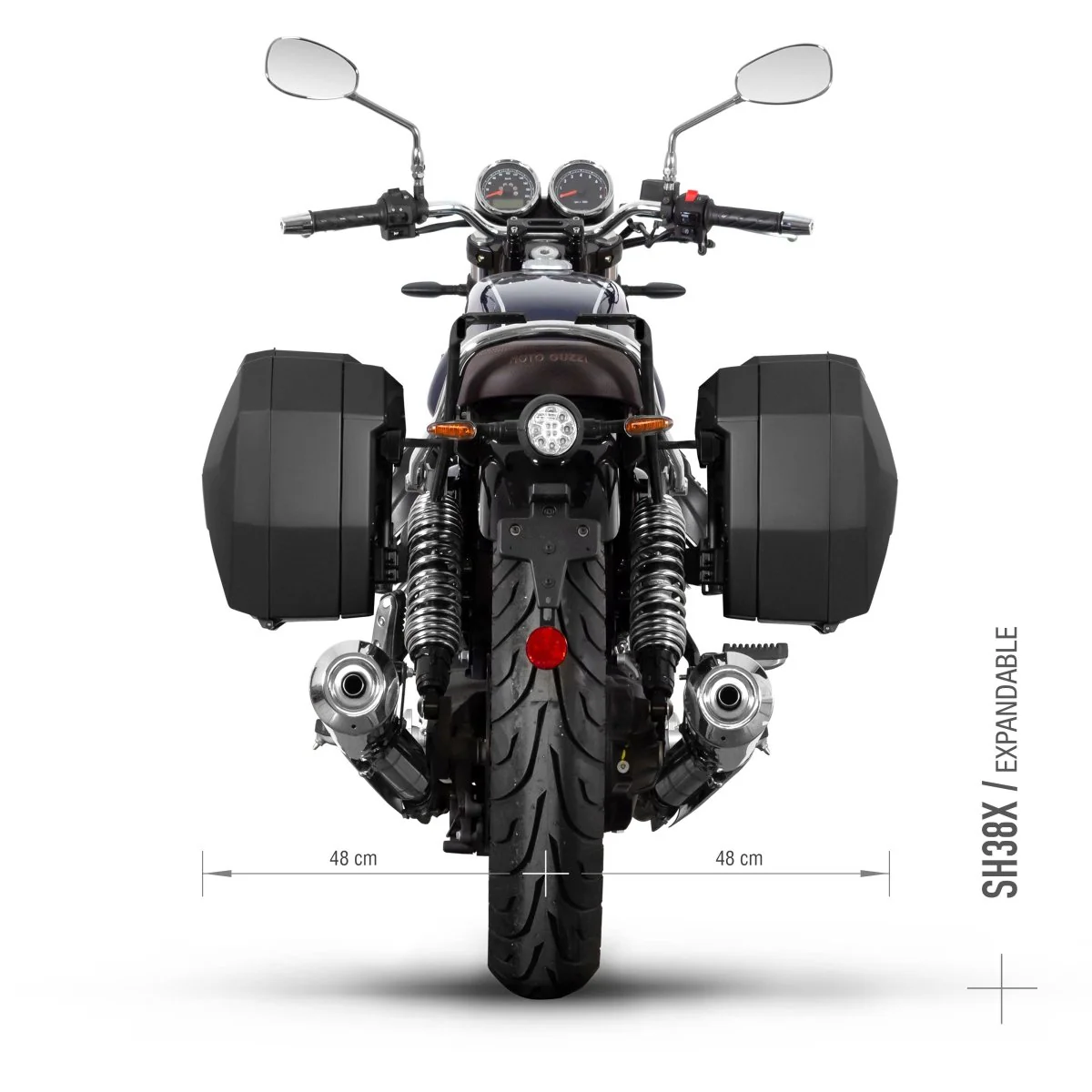 Shad 3P SYSTEM MOTO GUZZI V7 SPECIAL/STONE/CORSA - Image 2